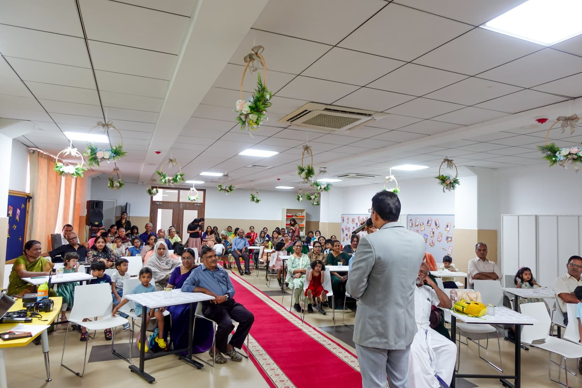 A Millennium School community gathering